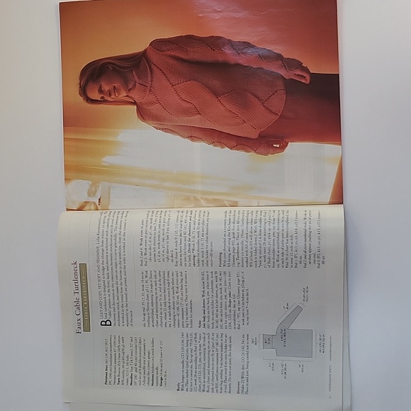 Interweave Knits Magazine Spring 2001 Perfect Projects To Celebrate The Season - Picture 8 of 12